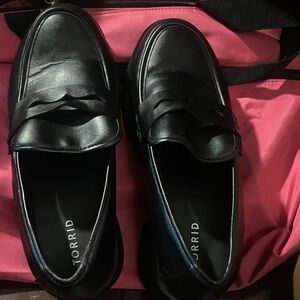 Torrid Classic Black Women’s Platform Loafers